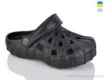 Кроксы Cross N016 чорний Кроксы N016 чорний Lot Shoes / p. 28-33 / 6пар