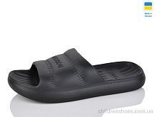 Шлепки женские Олимп N110 чорний Шлепки N110 чорний Lot Shoes / p. 37-40 / 8пар