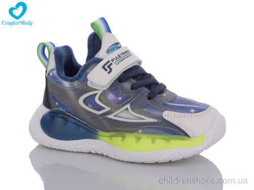 Кроссовки 822-6 блакитний Comfort-baby / p. 32-37 / 5пар