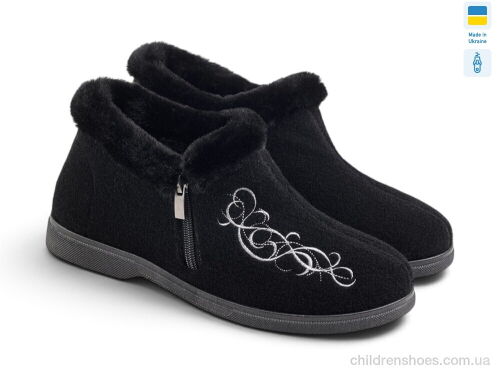 Бурки 2203 чорний Rai shoes / p. 37-41 / 8пар