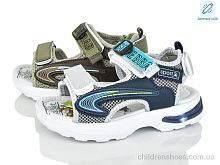 Сандалии 2630-1B LED mix Poni kids / p. 26-31 / 12пар