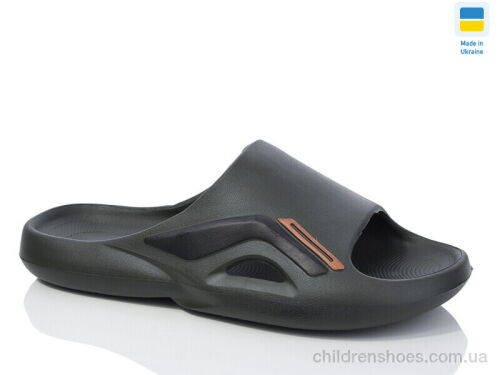 Шлепки N131 т.коричневий Lot Shoes / p. 41-45 / 8пар