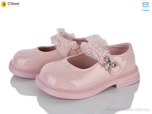 Туфли DA811-3 pink Clibee / p. 23-27 / 6пар