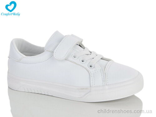 Кроссовки 5555 білий Comfort-baby / p. 31-37 / 10пар
