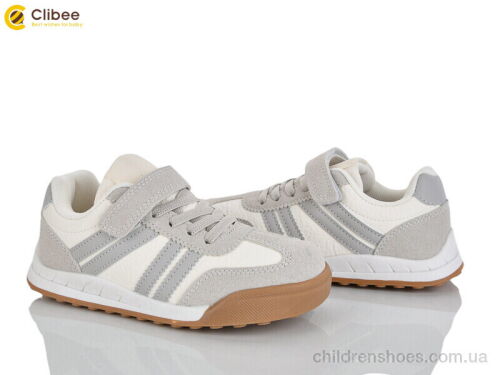 Кроссовки LC1181-3 grey-beige Clibee / p. 31-36 / 6пар