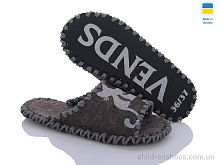 Тапки 272 коричневий Active / p. 36-41 / 9пар