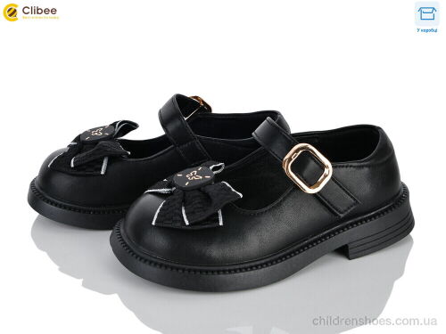Туфли DB804-1 black Clibee / p. 26-31 / 6пар