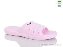 Шлепки DS66 рожевий DeMur / p. 36-41 / 8пар