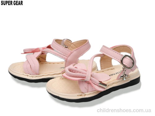 Босоножки 01-168 pink Super Gear / p. 22-26 / 10пар