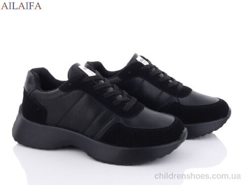 Кроссовки A2361 black Ailaifa / p. 36-41 / 6пар