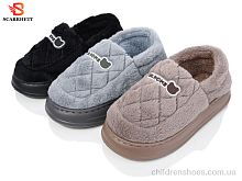 Тапки No brand K1583 mix Тапки K1583 mix SCARRHETT / p. 36-41 / 12пар