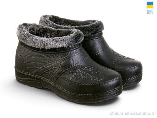 Галоши B-38A чорний Rai shoes / p. 38-42 / 6пар