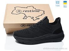 Кроссовки Restime BML25414 black Кроссовки BML25414 black Restime / p. 41-45 / 8пар