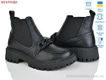 Ботинки 205 чорний QQ&Панда / p. 36-41 / 7пар