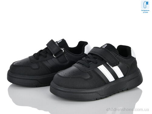 Кроссовки ABC3702P-1 black Clibee-ShoSho / p. 27-31 / 6пар