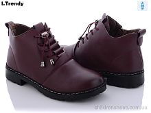 Ботинки BK79-8bordo Trendy / p. 36-41 / 8пар