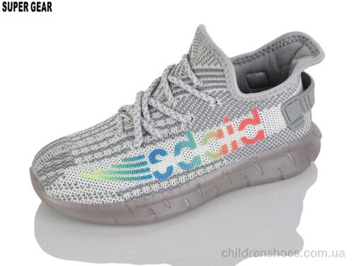 Кроссовки A02108 grey Super Gear / p. 28-32 / 10пар