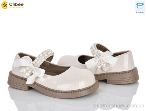 Туфли DB660-2 beige Clibee / p. 26-31 / 6пар