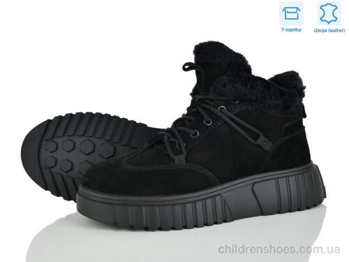 Ботинки 4290-B7788-8 black Pryama Vigoda / p. 36-41 / 8пар