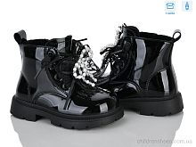 Ботинки ABQ1601P black Clibee-ShoSho / p. 22-27 / 6пар
