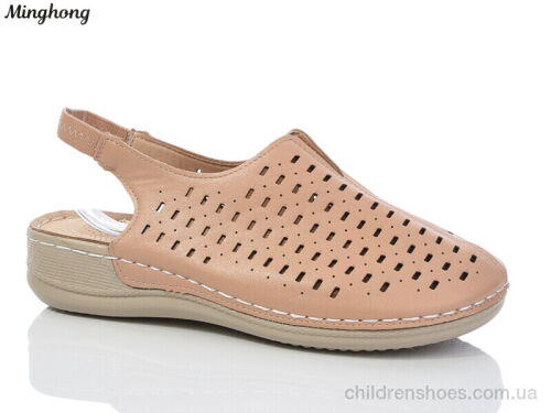 Босоножки 2335-4 tan Minghong / p. 37-42 / 8пар