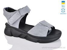 Босоножки 1707-1 сір.з. Sali / p. 36-40 / 6пар