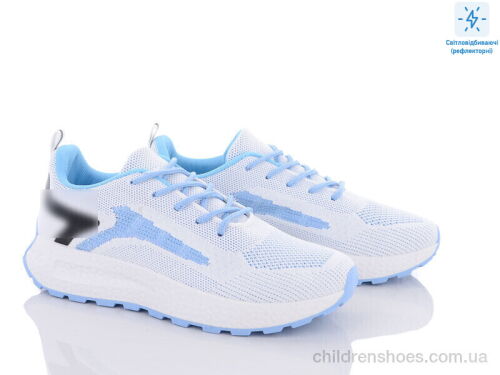 Кроссовки 143-28 white-blue Violeta / p. 36-41 / 8пар