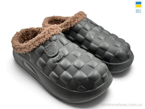 Сабо 604 т.сірий Rai shoes / p. 36-41 / 8пар