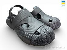Кроксы 528 сірий Rai shoes / p. 41-46 / 8пар