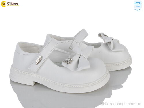 Туфли DB817-2 white Clibee / p. 26-31 / 6пар