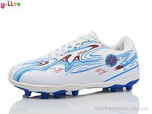 Футбольная обувь No brand 02-34 white Футбольная обувь 02-34 white Yalike / p. 40-45 / 6пар