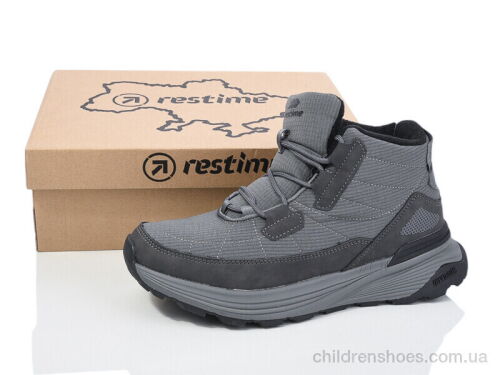 Ботинки HMZ24393 grey Restime / p. 41-46 / 8пар