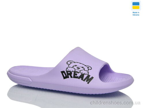 Шлепки N70 бузковий Lot Shoes / p. 36-41 / 8пар
