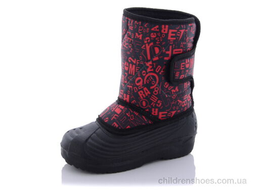 Сапоги из пены 050 буквы красные Selena / p. 28-35 / 8пар