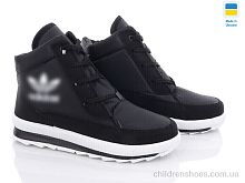 Ботинки KWZ711 A чорно-білий 2025 DeMur / p. 37-41 / 8пар