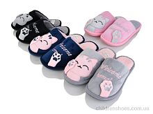 Тапки No brand 555-1 mix Тапки 555-1 mix Lion-Lu / p. 36-41 / 24пар