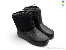 Сапоги из пены 205 чорний Rai shoes / p. 30-35 / 6пар