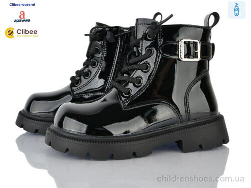 Ботинки N630 black Clibee-Doremi / p. 26-31 / 6пар