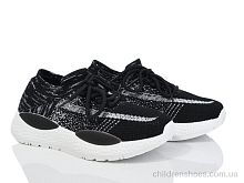 Кроссовки 182-45 black Violeta / p. 36-41 / 8пар