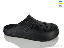 Кроксы 503 чорний Lot Shoes / p. 40-46 / 8пар