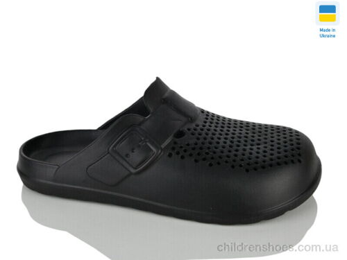 Кроксы 503 чорний Lot Shoes / p. 40-46 / 8пар