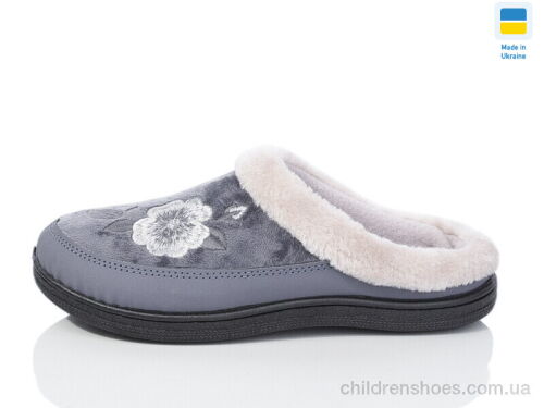 Тапки T01 сірий Lot Shoes / p. 37-41 / 8пар
