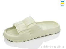 Шлепки Ірис оливка Inblue / p. 36-41 / 8пар