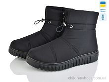 Дутики 4410 чорний Paolla / p. 37-41 / 6пар