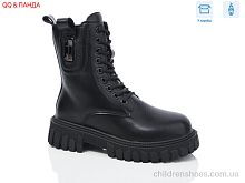 Ботинки 5223 black QQ shoes / p. 36-41 / 6пар