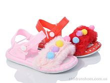 Босоножки 628A червон-рож. mix M&L  Alex13 / p. 24-29 / 6пар