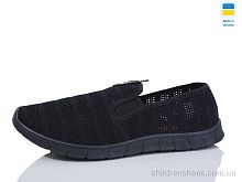 Слипоны 4100 чорний Lot Shoes / p. 41-45 / 6пар
