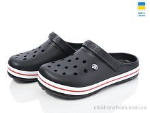 Кроксы 224 чорний Golden Lion / p. 41-45 / 8пар