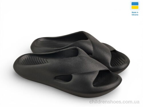 Шлепки DS73 чорний Rai shoes / p. 36-41 / 8пар