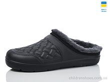 Галоши L08 чорний Inblue / p. 36-41 / 6пар